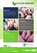 Vitaid Porcino · Folleto comercial