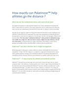 Palatinose™ in beverages-3