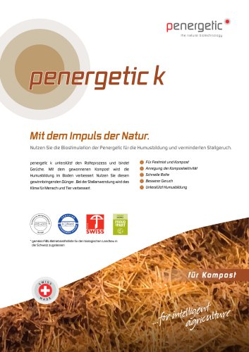 Product flyer penergetic k DE