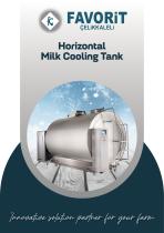 Horizontal  Milk Cooling Tank-1