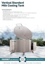 Vertical Standard  Milk Cooling Tank-2