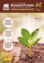 Braveria Protein - Engrais organique minéral NPK avec acides aminés, fer et phospholipides membranaires