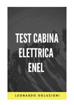 TEST CABINA ELETTRICA ENEL