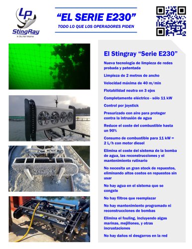 Stingray E230 folleto