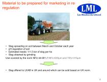 Liming agent Dunkerque Les Moulins du Littoral (LML)-5