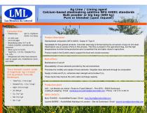 Product datasheet Liming agent LML Dunkerque based on NFU44001 -1