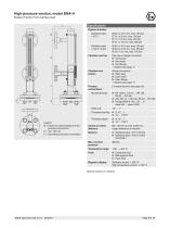 Bypass level indicator With magnetic display Model BNA-8