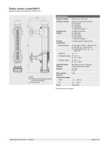 Bypass level indicator With magnetic display Model BNA-9