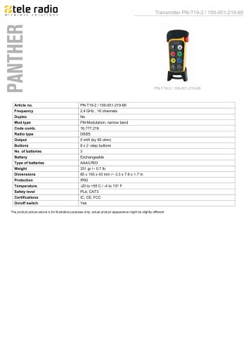 PN-T19-2 / 100-001-219-69