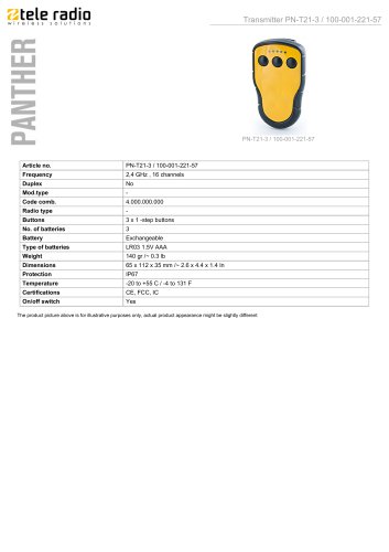 PN-T21-3 / 100-001-221-57
