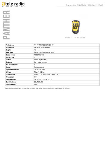 PN-T7-14 / 100-001-225-09