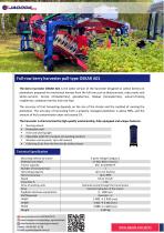 Full-row berry harvester pull-type OSKAR A01-1