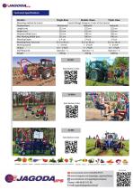 Hydraulic Vegetable Weeder Machine ZUZA 3-4