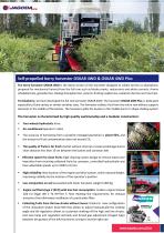 Self-propelled berry harvester OSKAR 4WD & OSKAR 4WD Plus