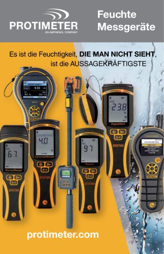 Feuchte  Messger&auml;te
