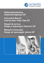 Instruction Manual Internal Gear Pump Type EIP-1