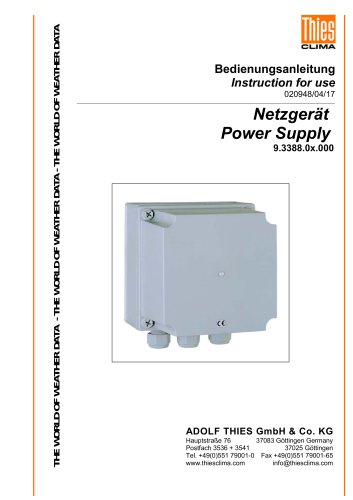 NETZGERAT POWER SUPPLY 
