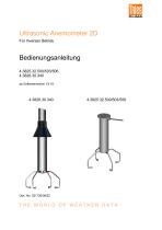 Ultrasonic Anemometer 2D -1