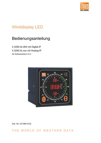 Winddisplay LED 