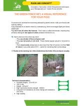 Data sheet Green Fence Net