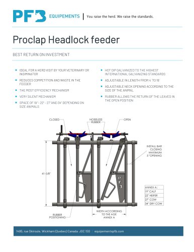 Proclap Headlock feeder
