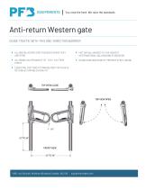 Saloon door gate-1