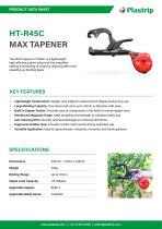 MAX Tapener Data Sheet