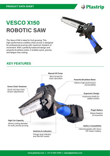Vesco X150 Robotic Saw