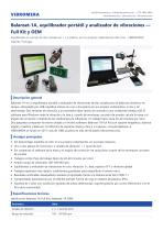 Balanset-1A, equilibrador portátil y analizador de vibraciones — Full Kit y OEM-1