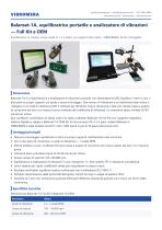 Balanset-1A, equilibratrice portatile e analizzatore di vibrazioni — Full Kit e OEM