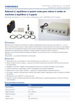 Balanset-4, équilibreur à quatre voies pour arbres à cardan et machines à équilibrer à 4 appuis