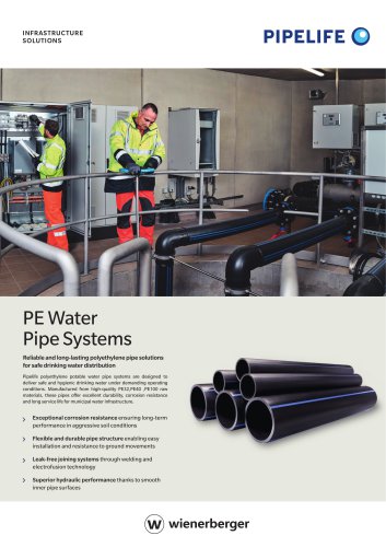 PE Water Pipe Systems
