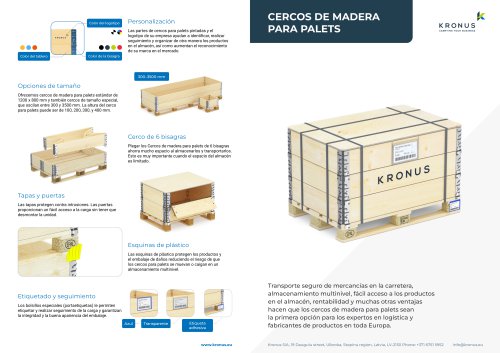 COLLARES PARA PALETS DE MADERA