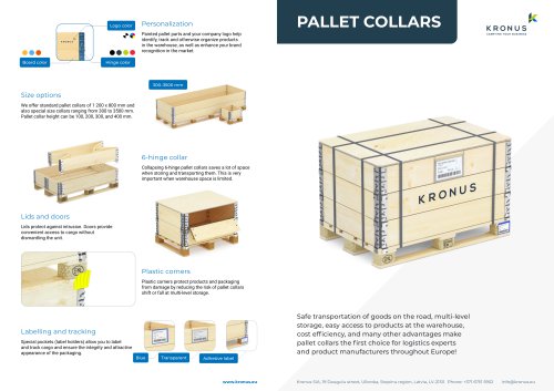 PALLET COLLARS