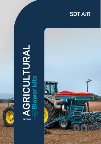 Blower kit for agricultural machinery