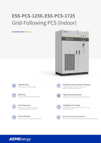 Grid-Following PCS (Indoor)