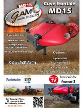 Cuve de lutte incendie MD15