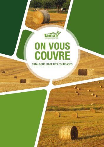 CATALOGUE LIAGE DES FOURRAGES
