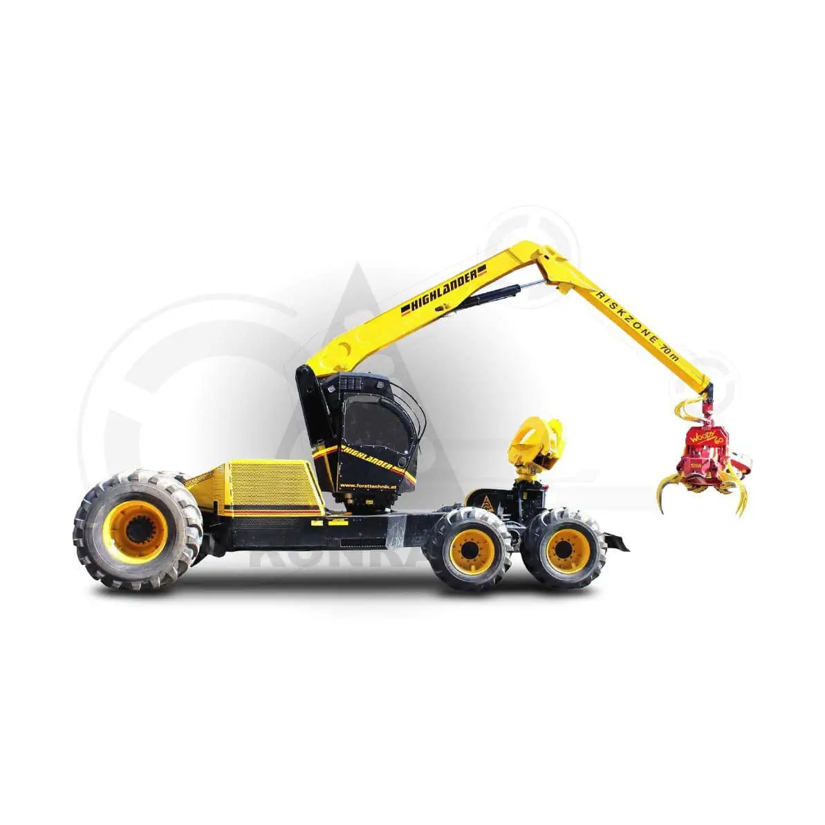 Harvester de rodas - HIGHLANDER - Konrad Forsttechnik GmbH - com