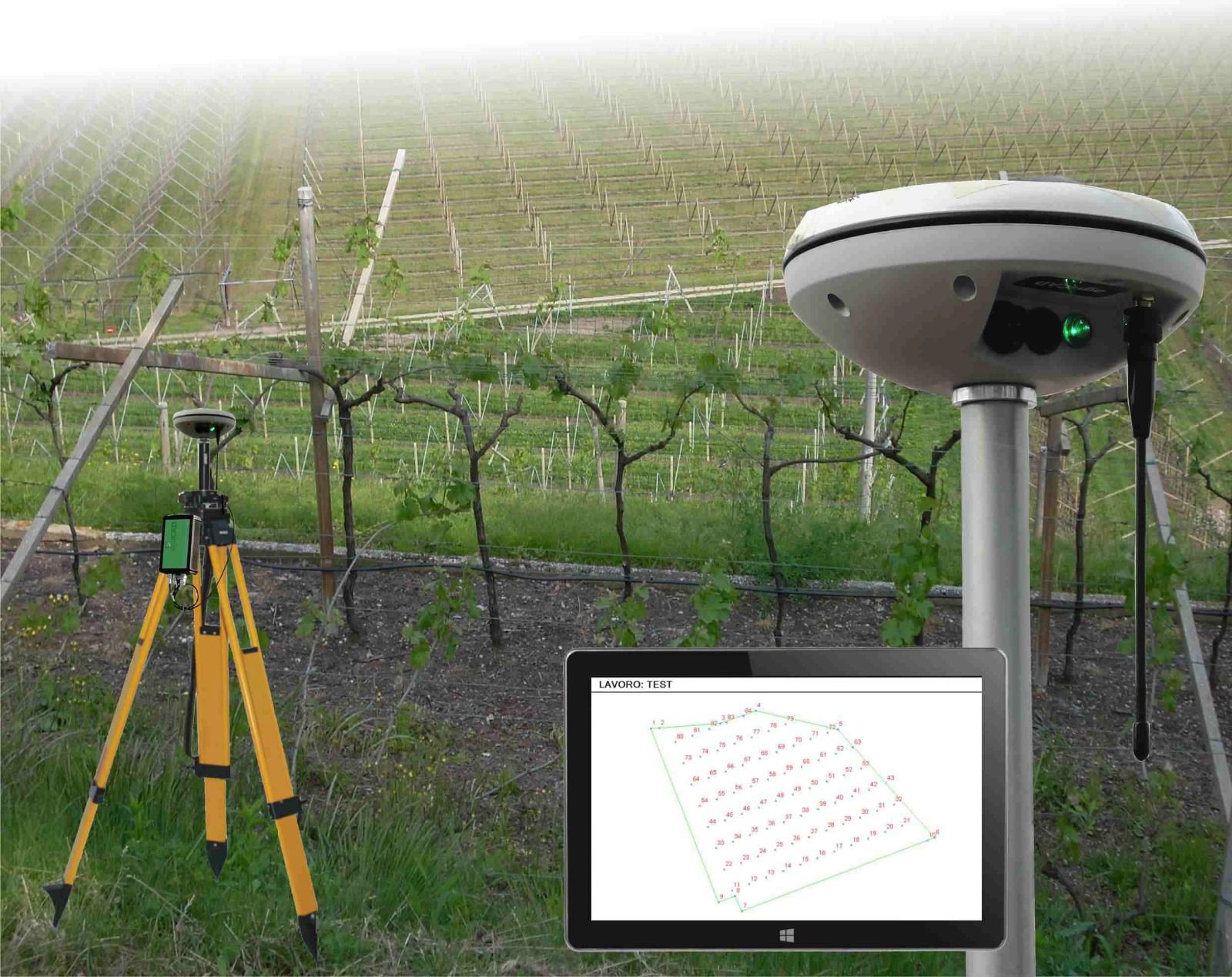 Estaçãobase RTK K9 s.c.s. survey cad system