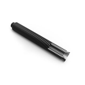 tubo corrugado de descarga de grãos