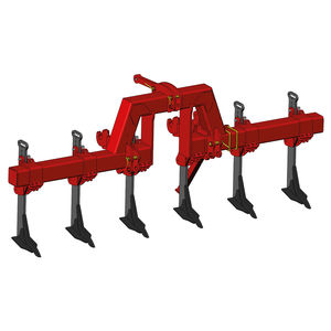implemento para preparo do solo em faixas para trigo