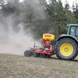 semeadora de fluxo contínuo mecânica