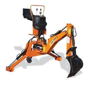 retroescavadeira para trator 1