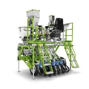 semeadora de parcelas experimentais com dosador elétrico
