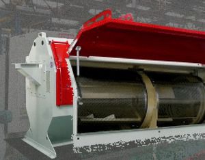 máquina de limpeza de colheitas de tambor rotativo