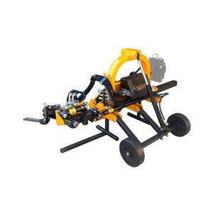 cultivador rotativo montado em trator 1
