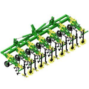 cultivador rotativo montado