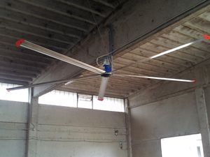 ventilador para galpão agrícola