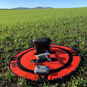 drone agrícola de asas rotativas